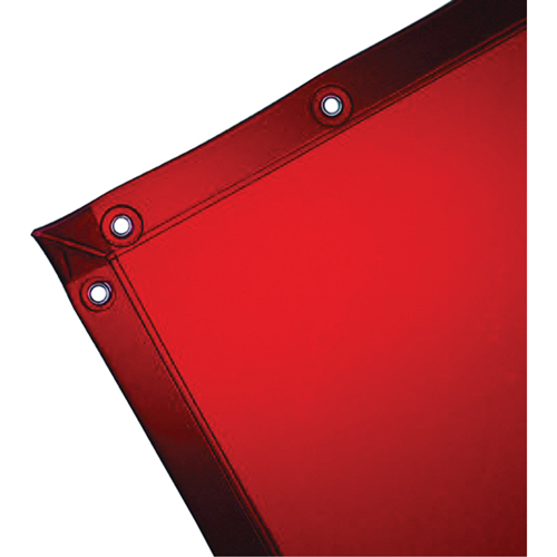 Rideau pour soudure, 96" x 72", Orange Kelford