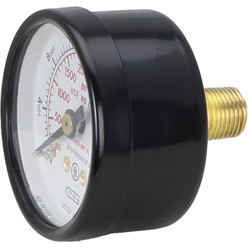 Manom&egrave;tres,  1-1/2", 0 - 4000 psi, Fixation arri&egrave;re, Analogique Kelford