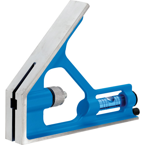 &eacute;querre combin&eacute;e True Blue, 12" lo, 1/16" Graduations, Acier, Ordinaire Kelford