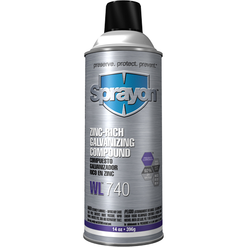 WL740 Zinc-Rich Galvanizing Compound, Aerosol Can Kelford
