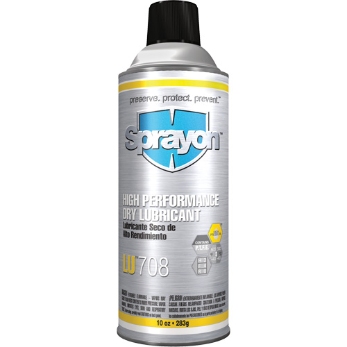 LU708 High Performance Dry Lubricant, Aerosol Can Kelford