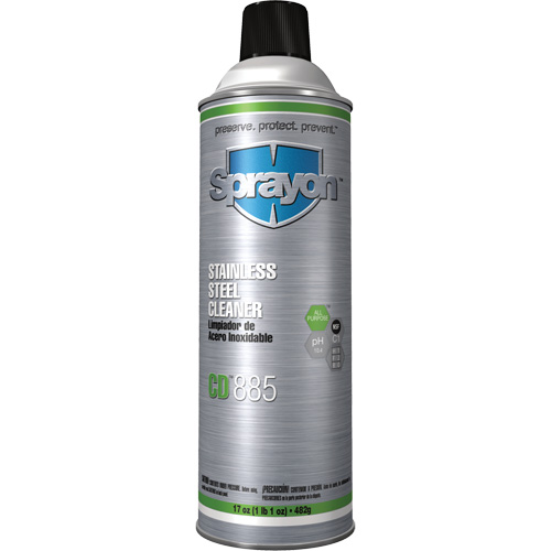 CD885 Stainless Steel Cleaner, 20 oz., Aerosol Can Kelford