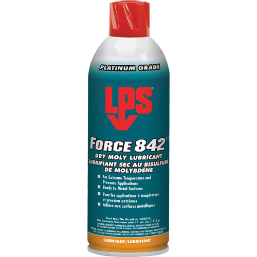 Lubrifiant sec au Moly Force 842°, Canette a&eacute;rosol Kelford