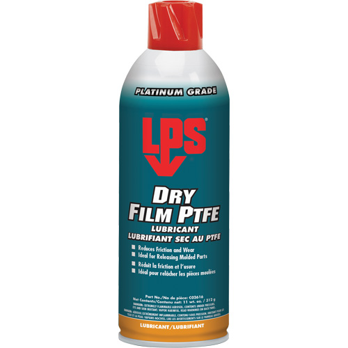 Dry Film PTFE Lubricant, Aerosol Can, 16 oz. Kelford