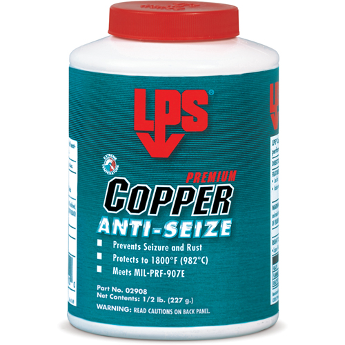 Antigrippant au cuivre, 1 lb, Bouteille, 1800°F (982°C) Temp&eacute;rature max. Kelford