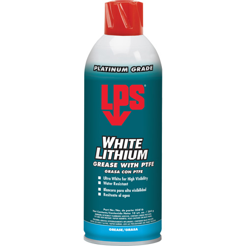 White Lithium Grease With PTFE, Aerosol Can Kelford