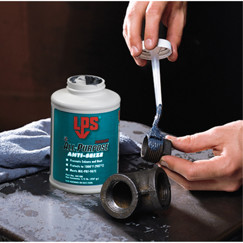 All-Purpose Anti-Seize, 1/2 lbs., Bottle, 1800°F (982°C) Max. Temp Kelford