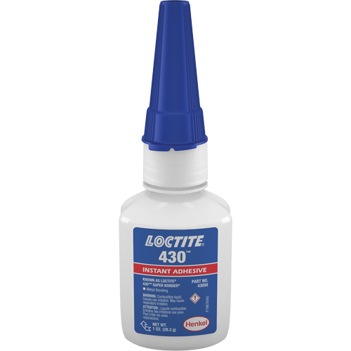 Adh&eacute;sif Super Bonder 422, Transparent, Bouteille, 1 liq. oz. Kelford