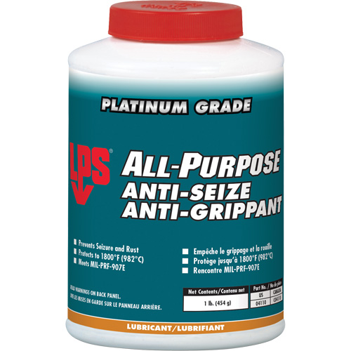 All-Purpose Anti-Seize, 1 lbs., Bottle, 1800°F (982°C) Max. Temp Kelford