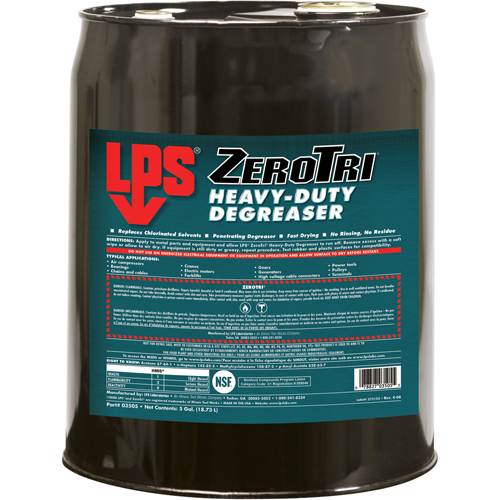 ZeroTri&reg; Heavy-Duty Degreaser, Pail Kelford