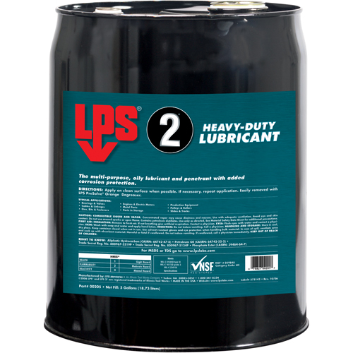 2&reg; Heavy-Duty Lubricant, Pail Kelford