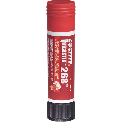 Compos&eacute; de blocage 268 Quickstix, Rouge, &eacute;lev&eacute;, 9 g, B&acirc;ton Kelford