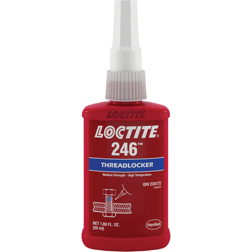 Compos&eacute; de blocage haute temp&eacute;rature 246, Bleu, Moyen, 50 ml, Bouteille Kelford