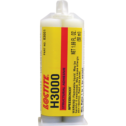 Speedbonder H3000 Structural Adhesive, Two-Part, Dual Cartridge, 76 g., Cream Kelford
