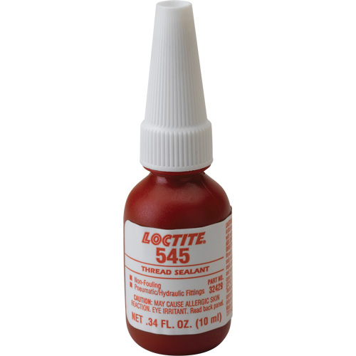 Scellant &agrave; filets 545 hydraulique/pneumatique, Bouteille, 10 ml, -54° C - 149° C/-65° F - 300° F Kelford