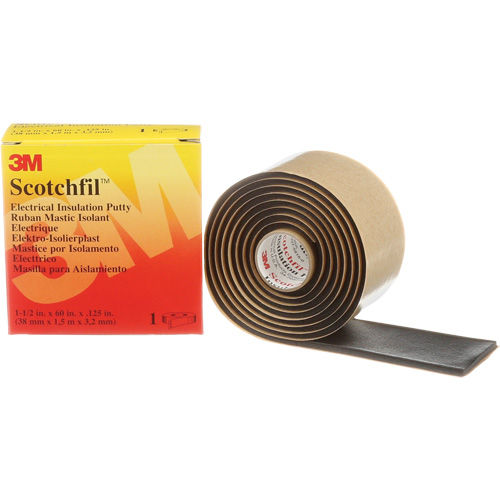 Mastic isolant Scotchfil, Rouleau, Noir Kelford