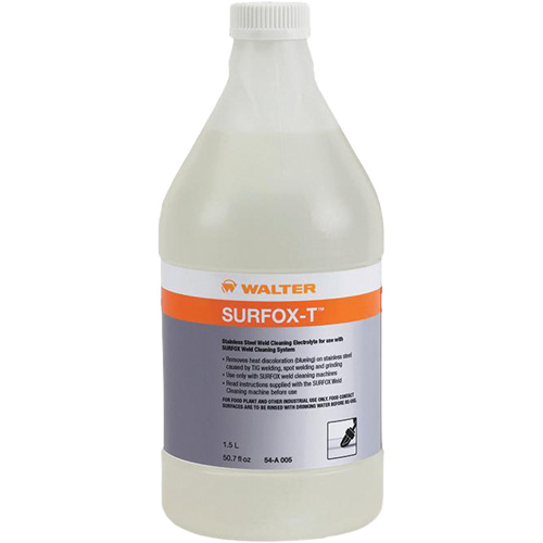 Nettoyant de soudures SURFOX-T, 1,5 L, Bouteille Kelford