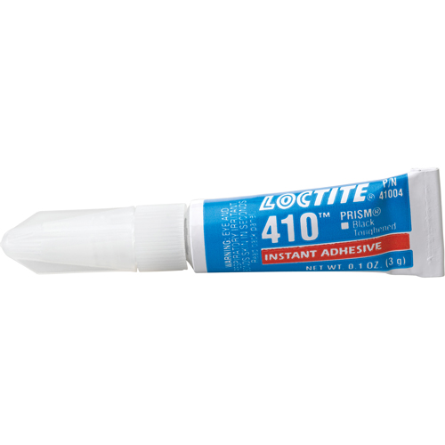 410 Instant Adhesive, Black, Tube, 3 g Kelford