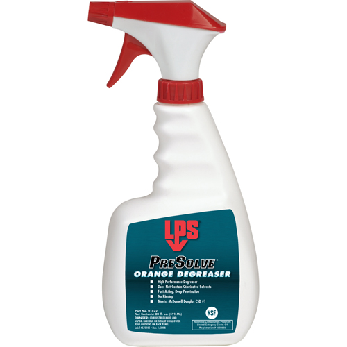 PreSolve&reg; Orange Degreaser, Trigger Bottle Kelford