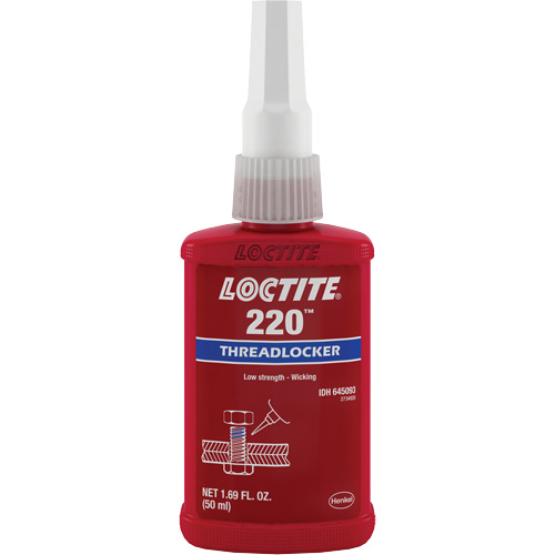 Threadlocker 220 , Blue, Medium, 50 ml, Bottle Kelford