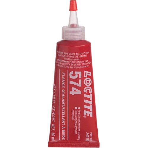 Scellant &agrave; collerettes 574 &agrave; s&eacute;chage rapide, Tube, Orange Kelford