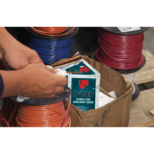 D'Gel&reg; Cable Gel Solvent, Packets Kelford