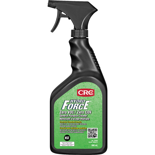 HydroForce&reg; Zero VOC General Purpose Cleaners, 946 ml, Trigger Bottle Kelford