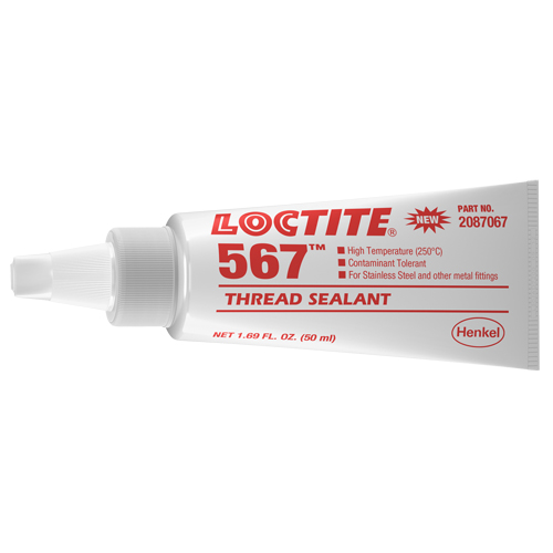 567 High Temperature Thread Sealant, Tube, 50 ml, -53.88° C - 204° C/-65° F - 400° F Kelford