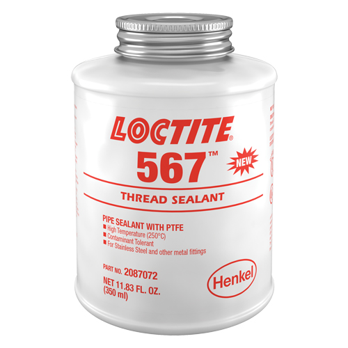 Scellant &agrave; filet haute temp&eacute;rature 567, Bouteille &agrave; dessus brosse, 350 ml,  Kelford