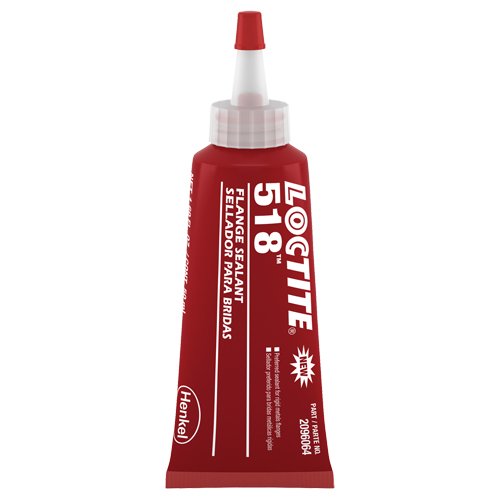 518 Flange Sealant, Tube, Red Kelford