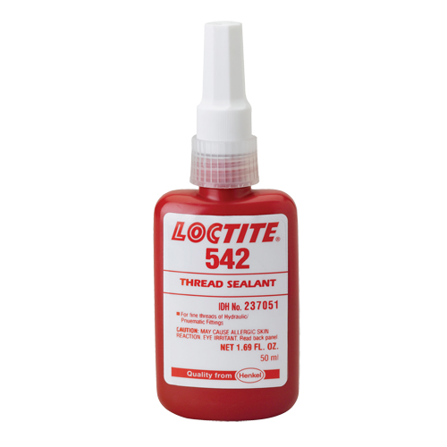 542 Thread Sealant, Bottle, 50 ml, -54° C - 149° C/-65° F - 300° F Kelford