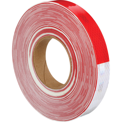 Ruban de masquage Diamond Grade de 3M, 1" la x 150' lo, Rouge & blanc Kelford
