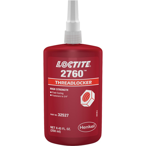 Compos&eacute; de blocage 2760, Rouge, &eacute;lev&eacute;, 250 ml, Bouteille Kelford