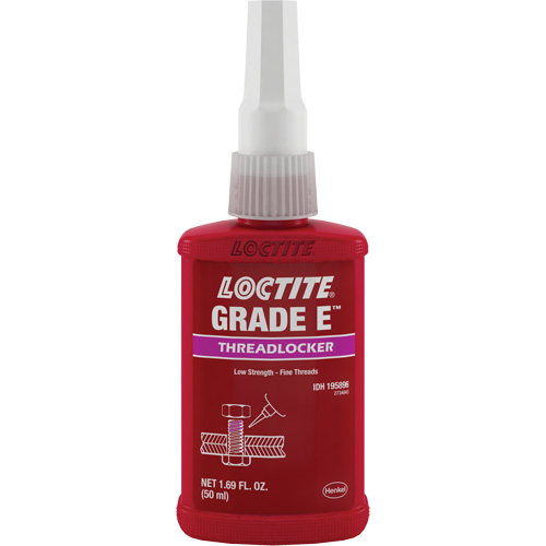 Threadlocker 080 Grade E, Purple, Low, 50 ml, Bottle Kelford