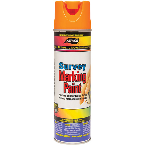 Solvent-Based Marking Paint, 17 oz., Aerosol Can Kelford