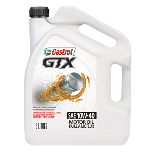 Huile &agrave; moteur 10W40 GTX, 5 L, Cruche Kelford