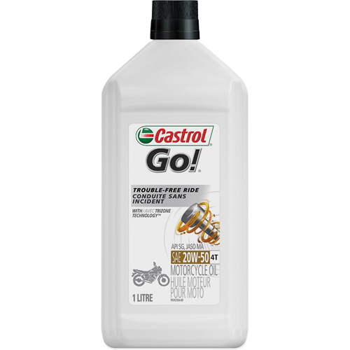 Huile pour motocyclette Grand Prix 4T 20W50, 1 L, Bouteille Kelford