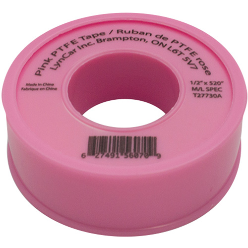 Ruban de Teflon, 520" lo x 1/2" la, Rose Kelford