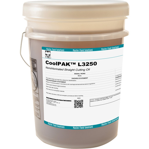 CoolPAK Nonchlorinated Straight Cutting Oil, Pail Kelford
