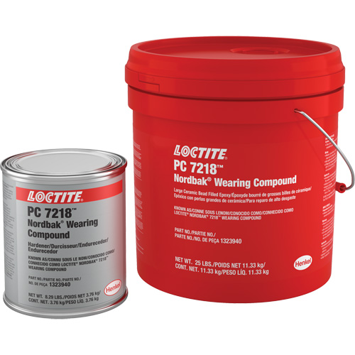Wearing Compound 7218, 25 lbs., Pail, Two-Part, Grey Kelford
