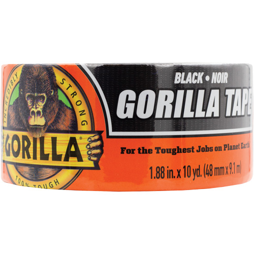 Duct Tape, 17 mils, Black, 48 mm (2") x 9.14 m (30') Kelford