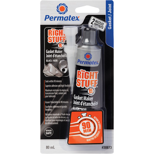 The Right Stuff&reg; 90 Minute Gasket Maker, Tube, Black Kelford