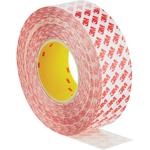 Ruban adh&eacute;sif double face, Polyester, 50 mm (1,96") la x 50 m (164') lo, 8 mils &eacute;pais Kelford