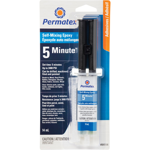 General Purpose Epoxy, 14 ml, Syringe, Two-Part, Clear Kelford