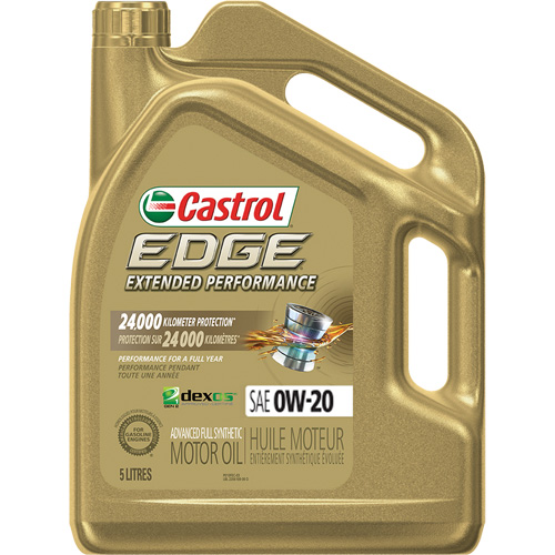 Edge&reg; Extended Performance 0W-20 Motor Oil, 5 L, Jug Kelford