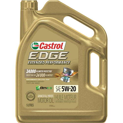 Edge&reg; Extended Performance 5W-20 Motor Oil, 5 L, Jug Kelford