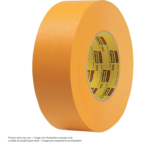 Ruban-cache plat Performance 2525, 72 mm (3") x 55 m (180'), Jaune Kelford