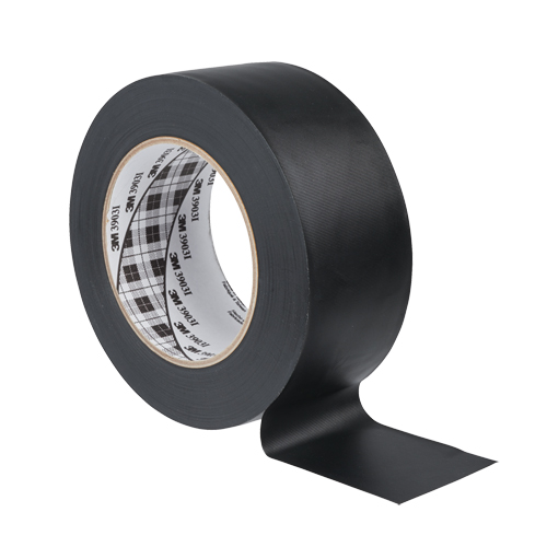 3903 Vinyl Duct Tape, 1245 mm (49") W x 46 m (151') L, 6.5 mils, Black Kelford