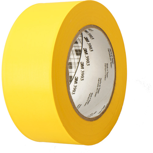 3903 Vinyl Duct Tape, 49" (4.08') W x 46 m (151') L, 6.5 mils, Yellow Kelford