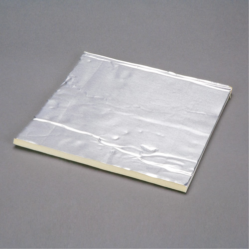 Feuille d'amortissement en mousse et aluminium, Standard, &eacute;paisseur 1/4", 48" lo x 18" la Kelford